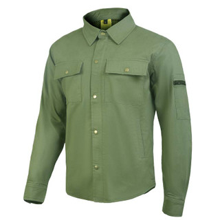  Vanguard Moto Shirt Protective Lining and CE armour included - Khaki